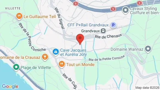 Apartments for rent i Lavaux-Oron - kort over placeringen