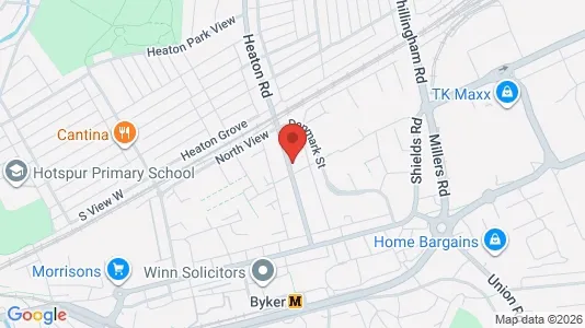 Apartments for rent i Newcastle upon Tyne - Tyne and Wear - kort over placeringen