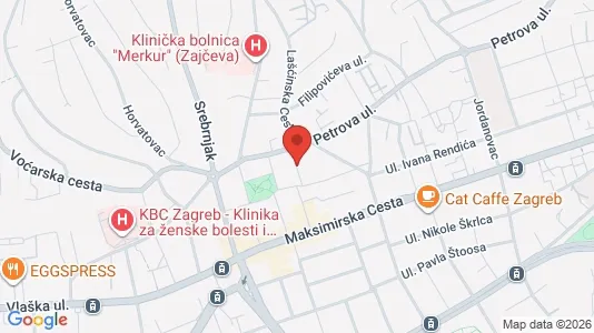 Apartments for rent i Sljeme (Medvednica-Tomislavac) - kort over placeringen
