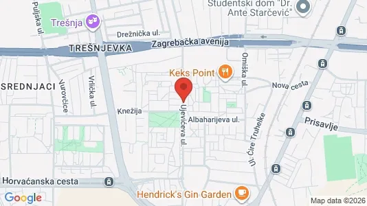 Apartments for rent i Sljeme (Medvednica-Tomislavac) - kort over placeringen