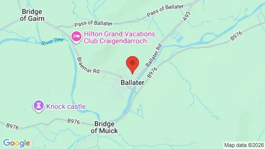 Apartments for rent i Ballater - Aberdeenshire - kort over placeringen