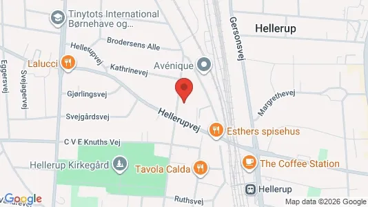Apartments for rent i Hellerup - kort over placeringen