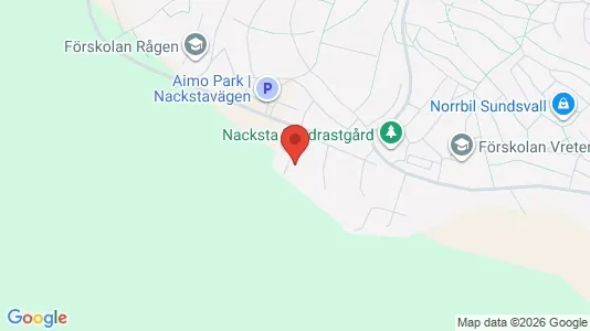 Apartments for rent i Sundsvall - kort over placeringen