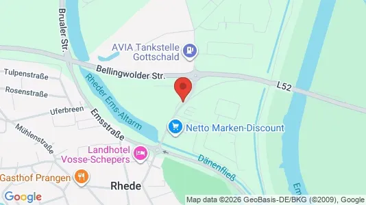 Apartments for rent i Emsland - kort over placeringen