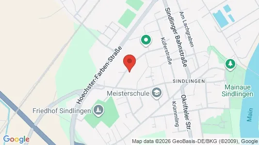 Apartments for rent i Frankfurt West - kort over placeringen