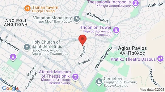 Apartments for rent i Neapoli-Sykies - kort over placeringen