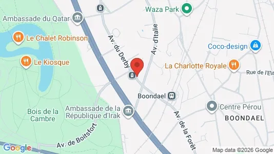 Apartments for rent i Brussels Elsene - kort over placeringen
