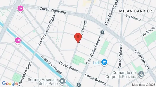 Apartments for rent i Turin - kort over placeringen
