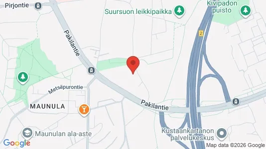 Rooms for rent i Helsinki Pohjoinen - kort over placeringen