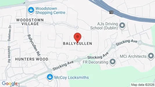 Apartments for rent i Dublin 16 - kort over placeringen