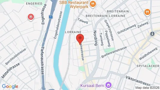 Apartments for rent i Bern-Mittelland - kort over placeringen