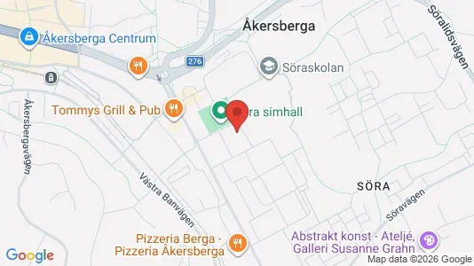 Apartments for rent i Österåker - kort over placeringen