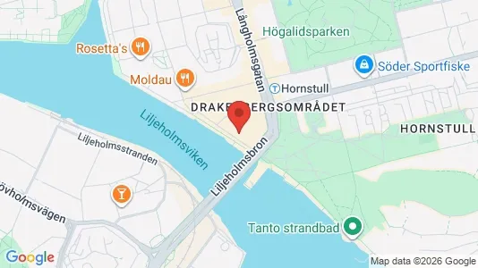 Apartments for rent i Södermalm - kort over placeringen