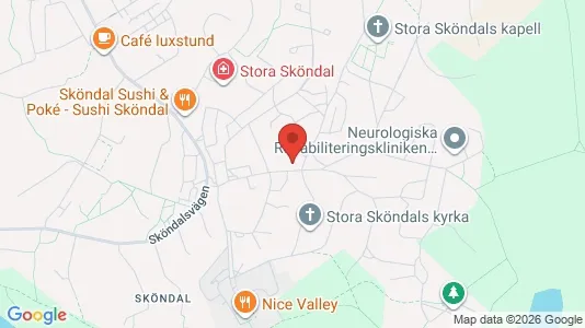 Apartments for rent i Stockholm South - kort over placeringen