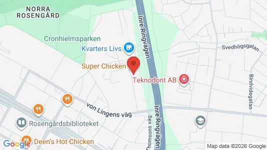 Apartments for rent i Rosengård - kort over placeringen