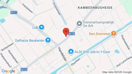Apartments for rent i Brecht - kort over placeringen