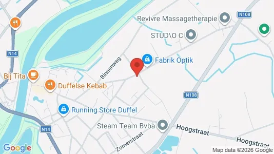 Apartments for rent i Duffel - kort over placeringen