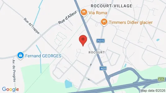 Apartments for rent i Luik - kort over placeringen
