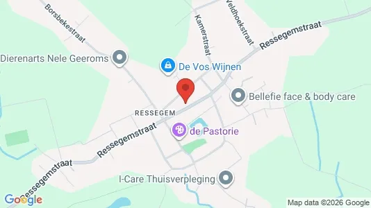 Apartments for rent i Herzele - kort over placeringen