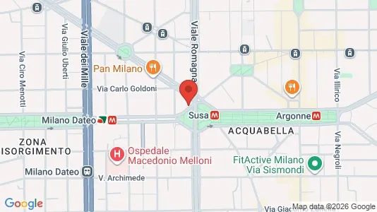 Rooms for rent i Milano Zona 1 - Centro storico - kort over placeringen