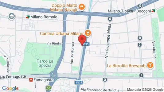 Rooms for rent i Milano Zona 5 - Vigentino, Chiaravalle, Gratosoglio - kort over placeringen