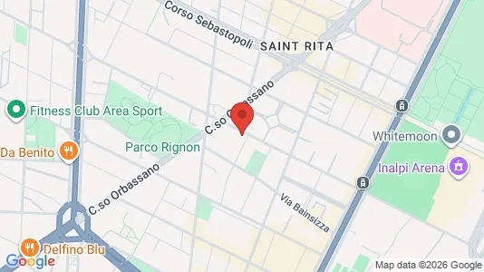 Apartments for rent i Turin - kort over placeringen