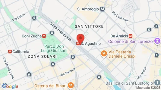 Rooms for rent i Milano Zona 1 - Centro storico - kort over placeringen