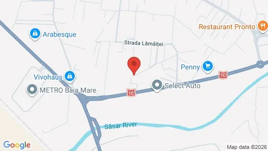 Apartments for rent i Baia Mare - kort over placeringen
