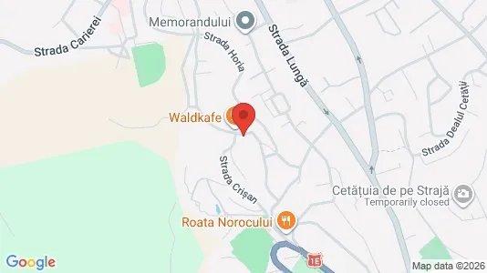 Apartments for rent i Braşov - kort over placeringen