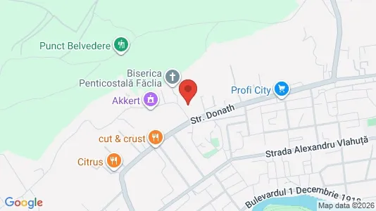 Rooms for rent i Cluj-Napoca - kort over placeringen