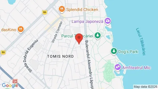 Apartments for rent i Constanţa - kort over placeringen