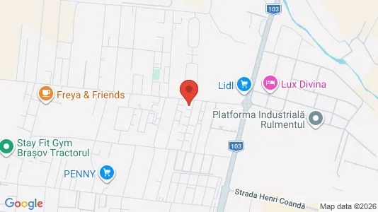 Apartments for rent i Braşov - kort over placeringen