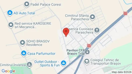 Apartments for rent i Sânpetru - kort over placeringen