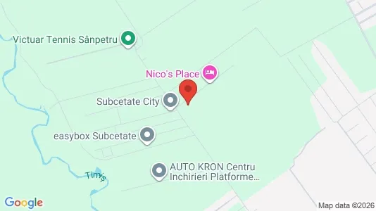 Apartments for rent i Sânpetru - kort over placeringen