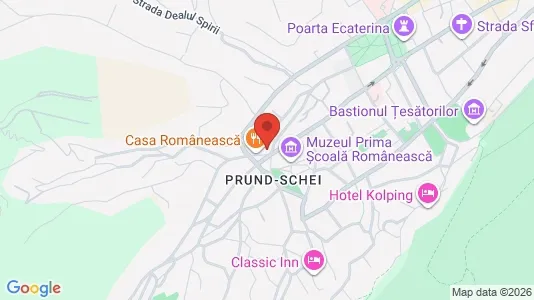 Apartments for rent i Braşov - kort over placeringen