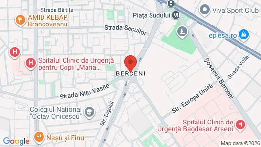 Apartments for rent i Bucharest - Sectorul 4 - kort over placeringen