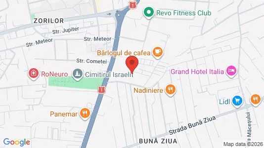 Apartments for rent i Cluj-Napoca - kort over placeringen