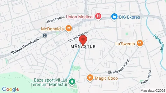 Apartments for rent i Cluj-Napoca - kort over placeringen