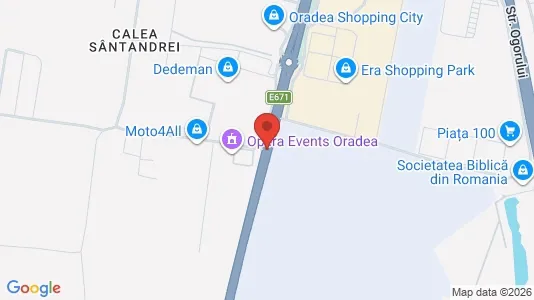 Apartments for rent i Oradea - kort over placeringen