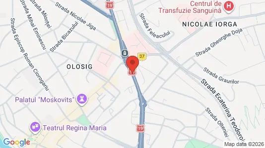 Apartments for rent i Oradea - kort over placeringen