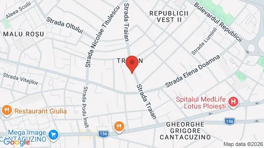 Apartments for rent i Ploieşti - kort over placeringen