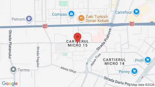 Apartments for rent i Satu Mare - kort over placeringen
