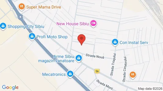 Apartments for rent i Şelimbăr - kort over placeringen