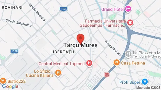 Apartments for rent i Sâncraiu de Mureş - kort over placeringen