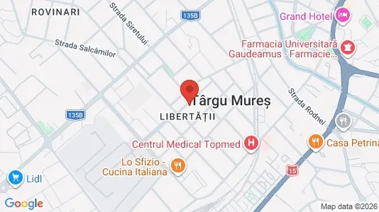 Apartments for rent i Sâncraiu de Mureş - kort over placeringen