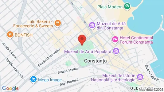 Apartments for rent i Constanţa - kort over placeringen