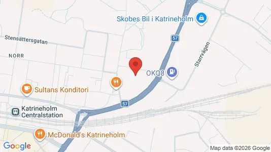 Apartments for rent i Katrineholm - kort over placeringen