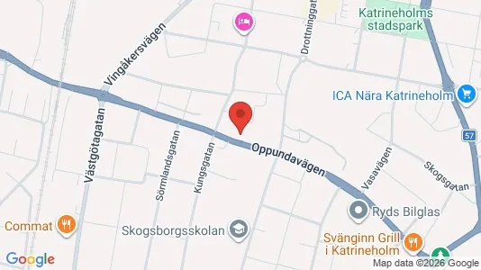 Apartments for rent i Katrineholm - kort over placeringen