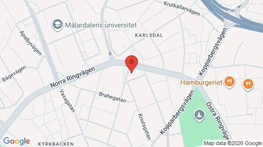 Apartments for rent i Västerås - kort over placeringen