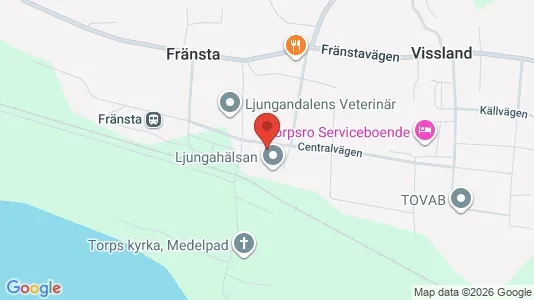 Apartments for rent i Ånge - kort over placeringen
